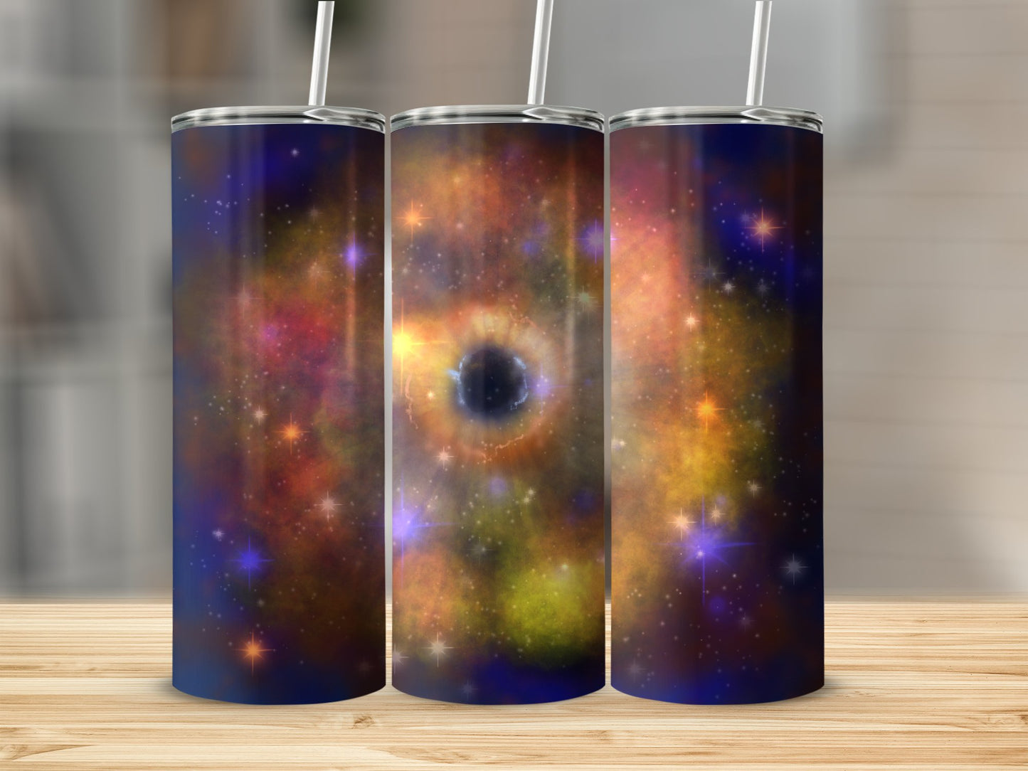 Beautiful Colorful Cosmic Design Tumbler Cup product
