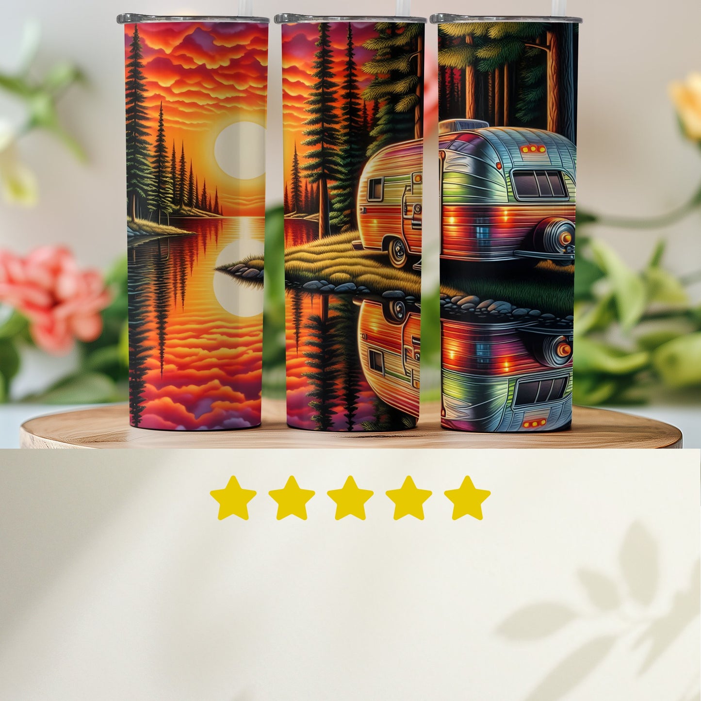 Scenic Camping Landscapes Insulated Drinkware product type