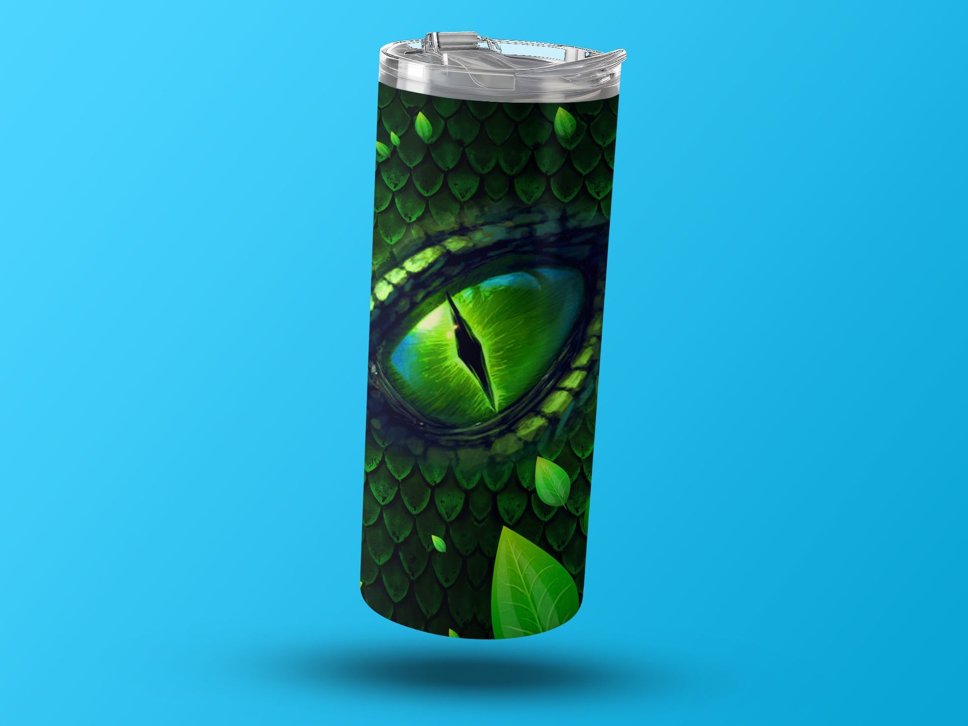 Mesmerizing Green Dragon Eye Travel Mug product