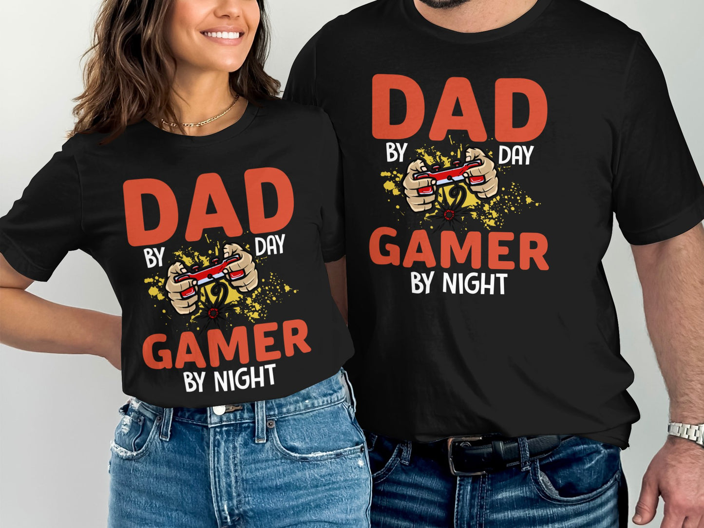 Dad By Day Gamer By Night T-shirt product