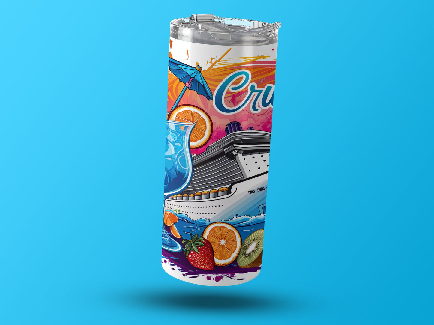 Cruise Ship Tropical Vacation Travel Tumbler product type
