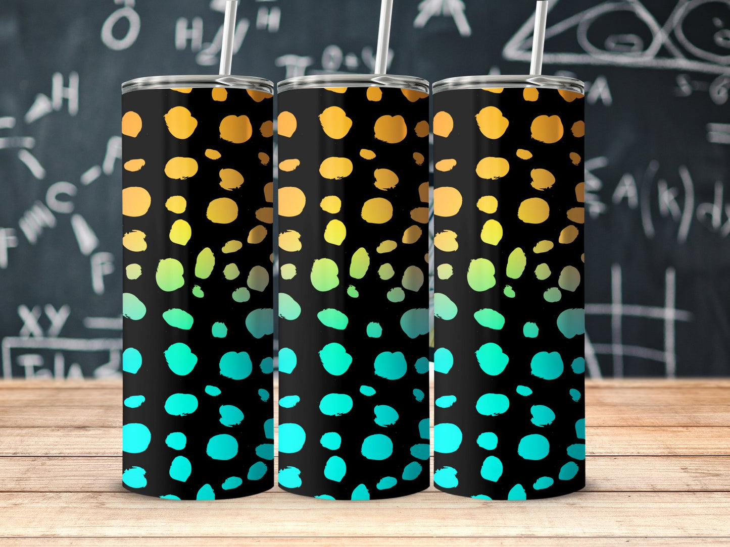Colorful Gradient Dotted Tumbler Modern Design product