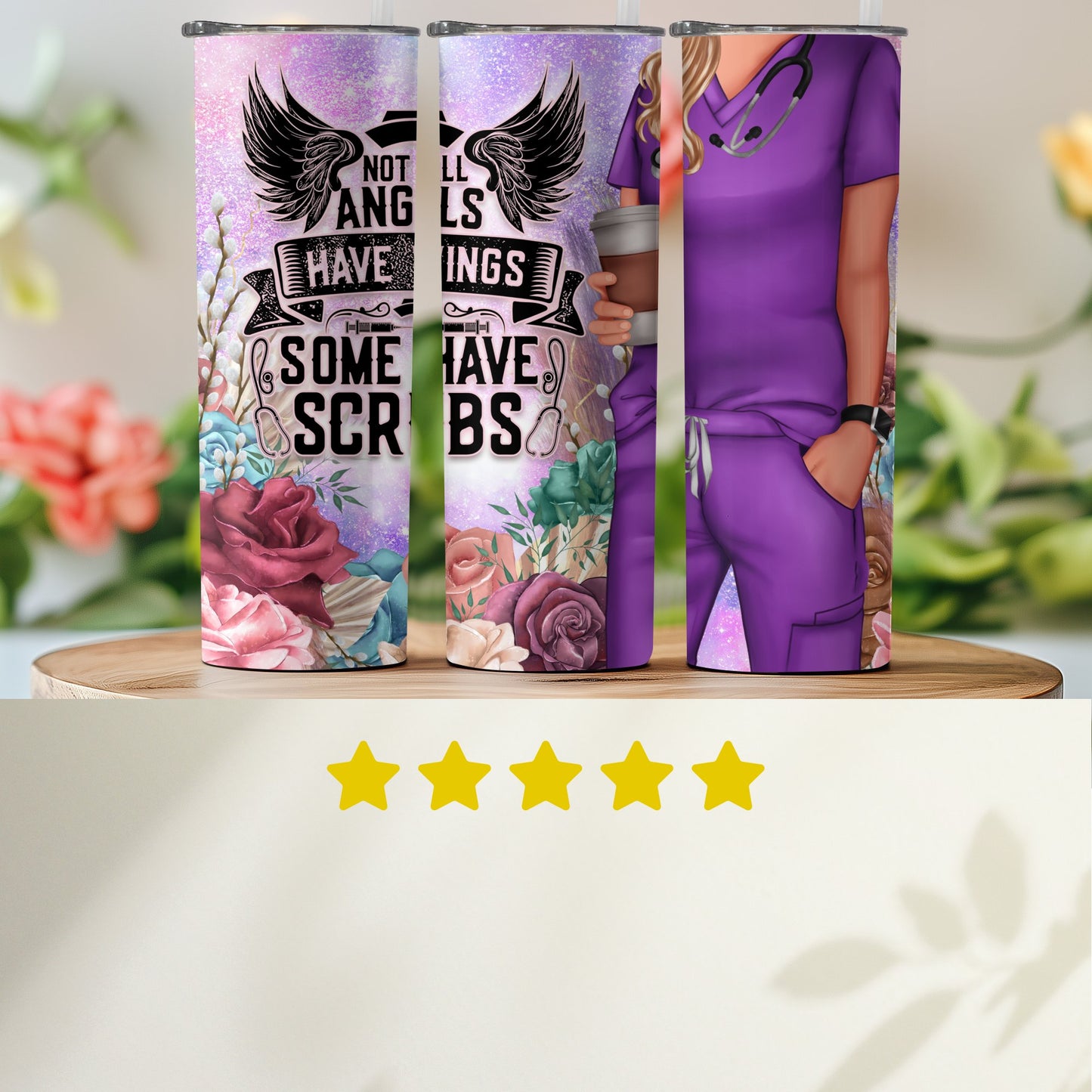 Not All Angels Have Wings Some Have Scrubs product type