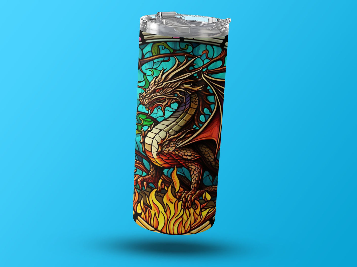 Dragon Stained Glass Insulated Tumbler product type