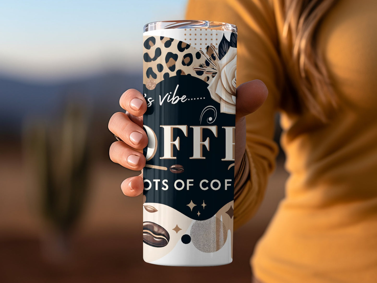 Coffee Lover's Vibe Insulated Travel Mug product type