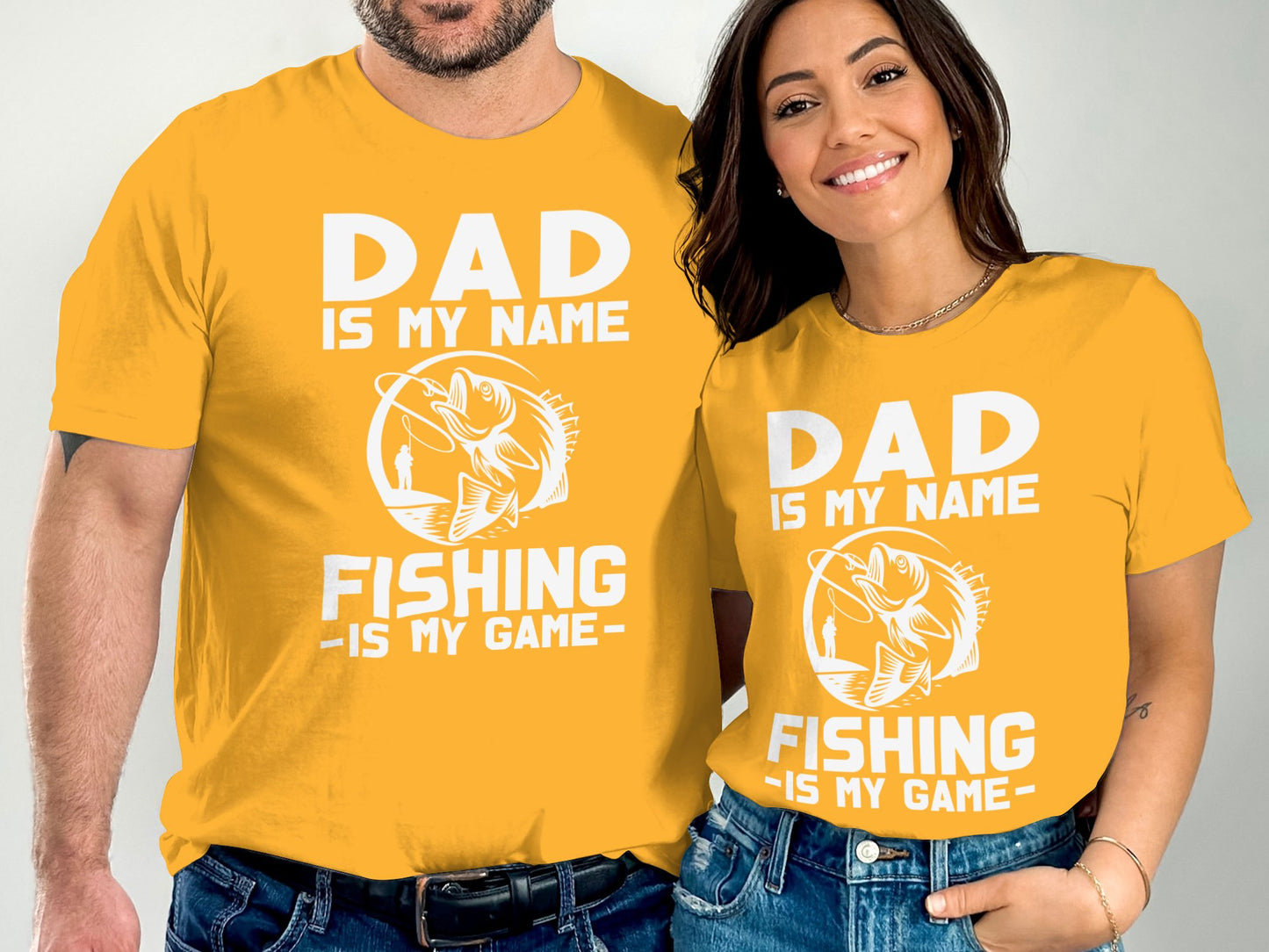 Dad Is My Name Fishing Is My Game T-shirt product type