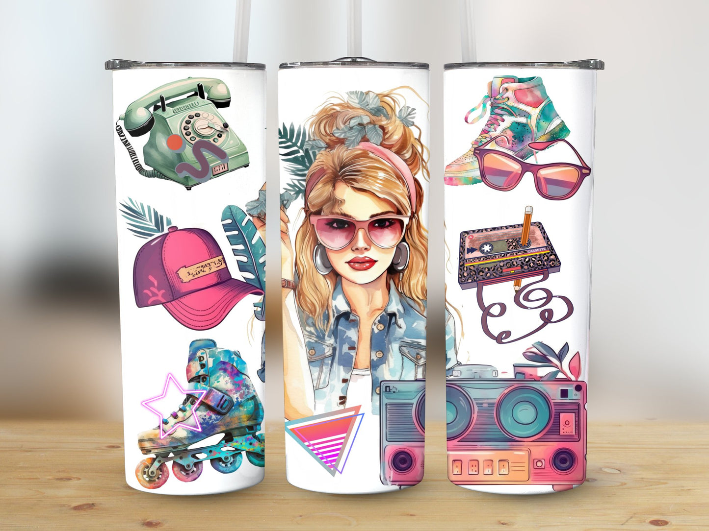80's Vibe (POP Culture Tumbler)