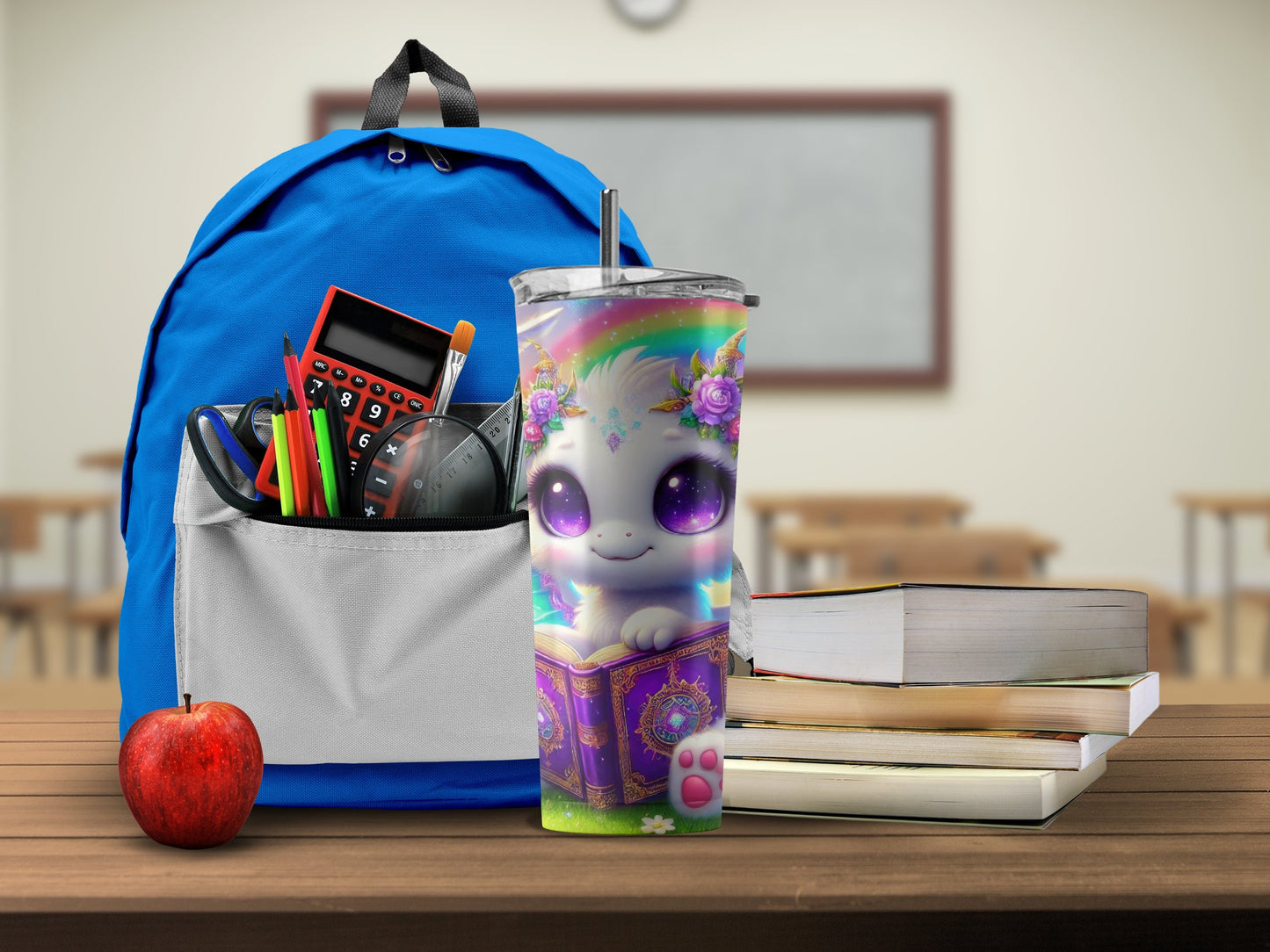 Cute Magical Cat Design Vacuum Insulated Tumbler product type