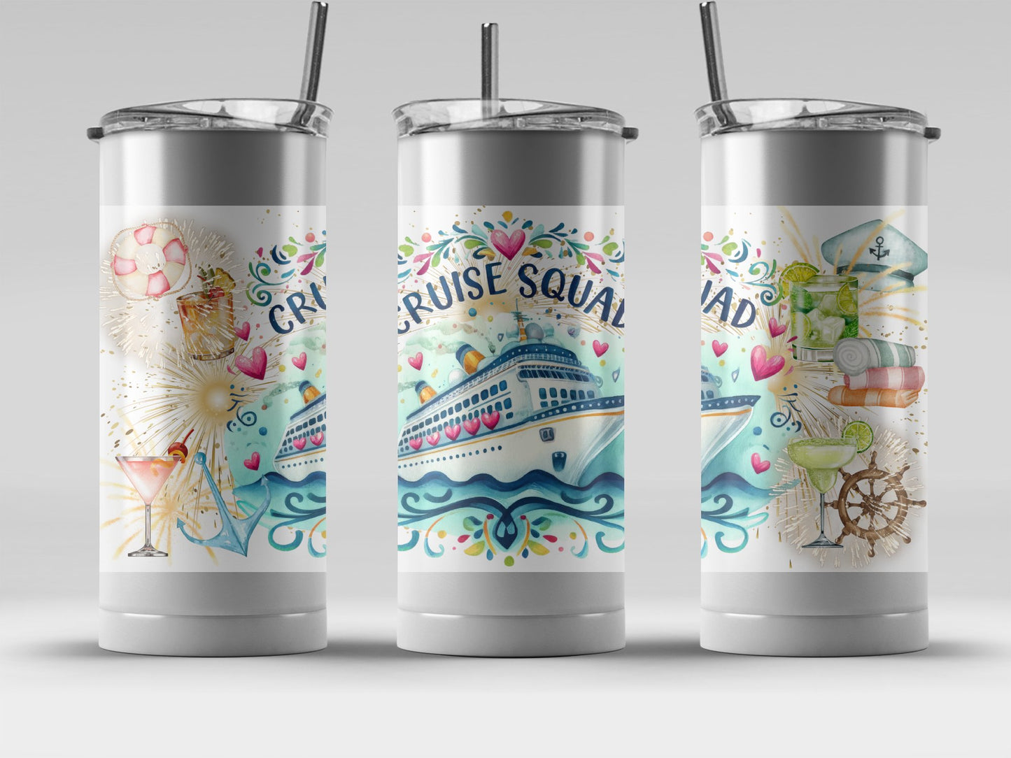 Personalized Cruise Squad Themed Tumbler product type