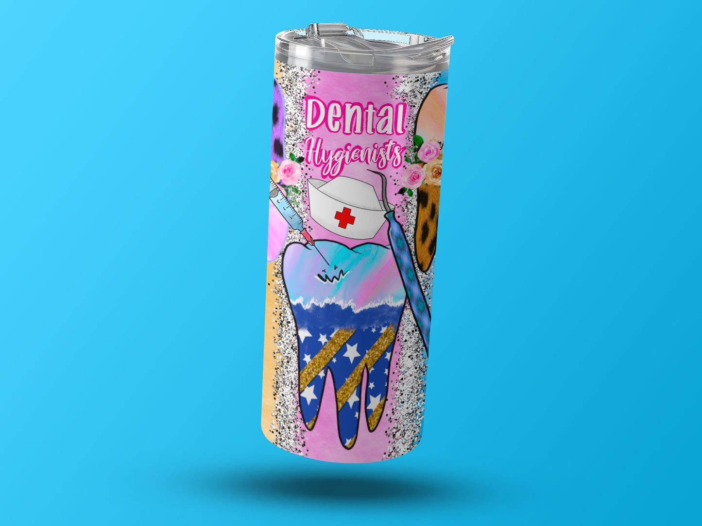 Dental Hygienist Nurse Themed Tumbler Drinkware product type