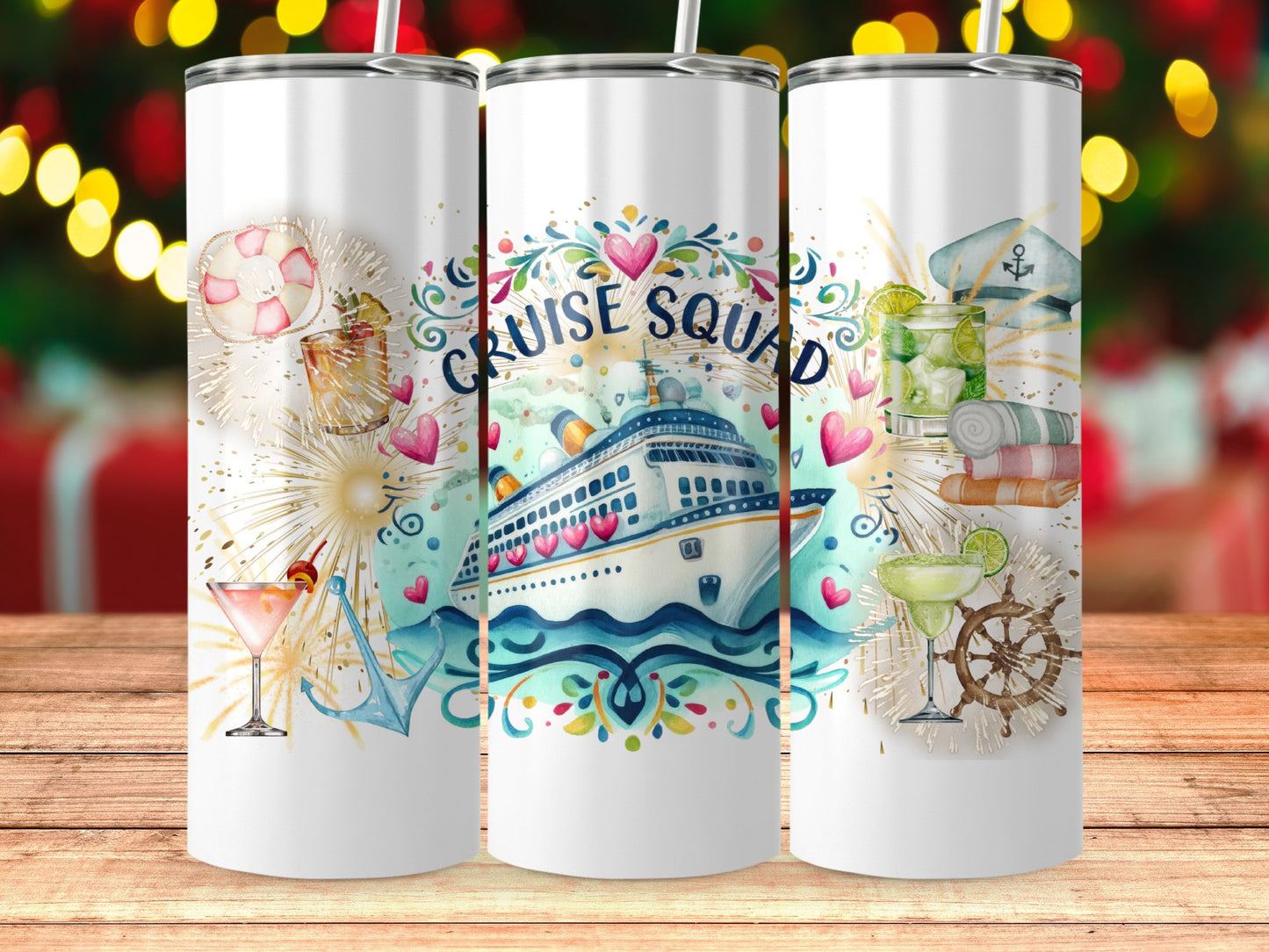 Cruise Squad Design Vacuum Insulated Tumbler product