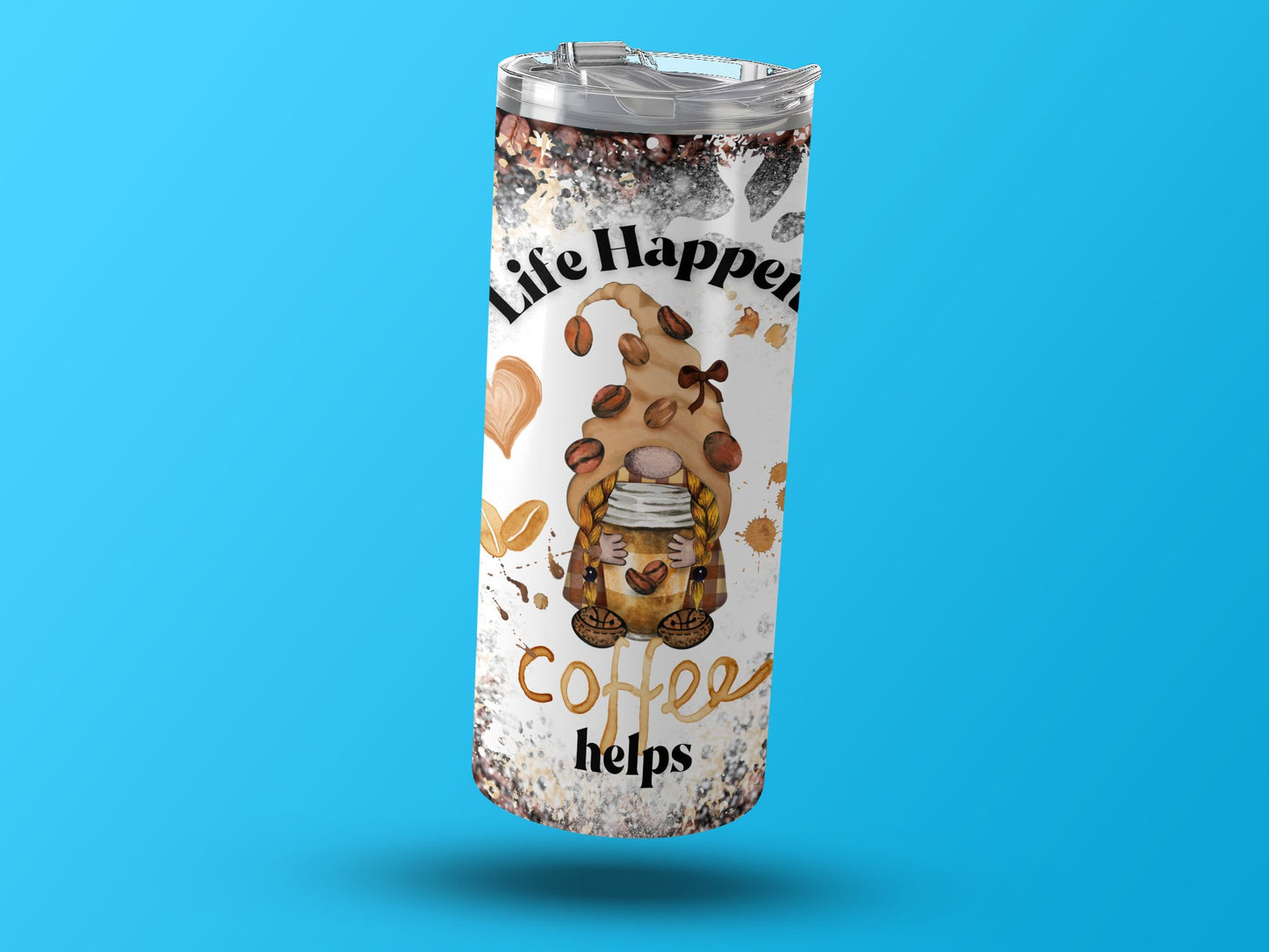 Life Happens Coffee Helps Insulated Tumbler product type