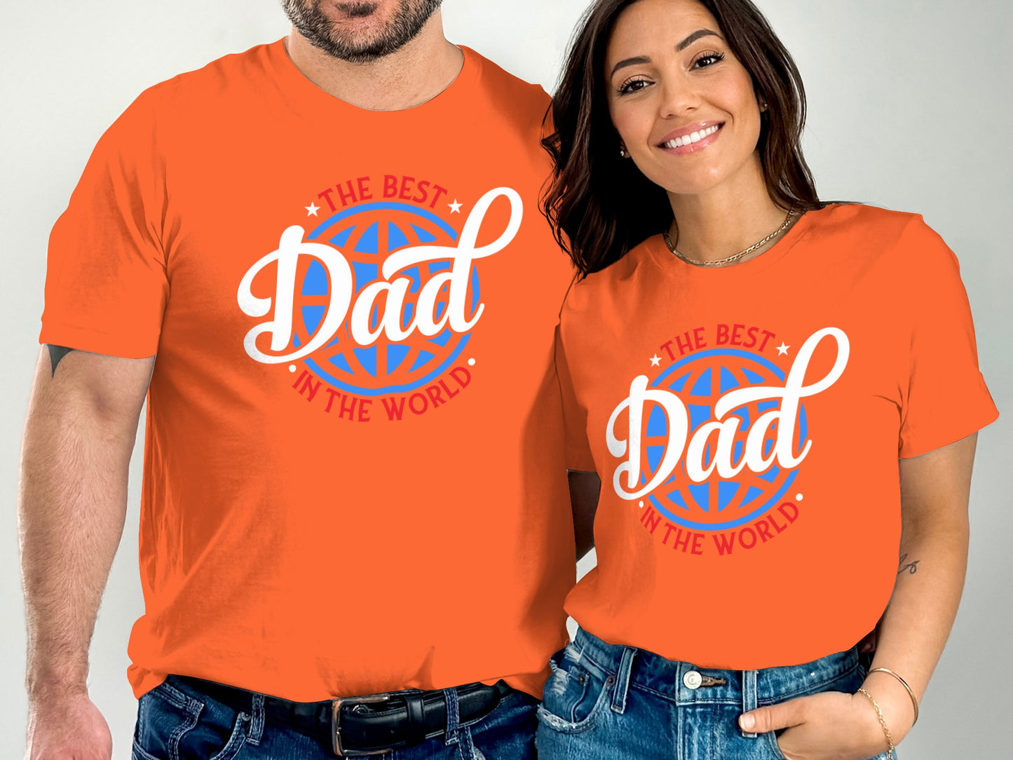 The Best Dad in the World New Graphic T-shirt product