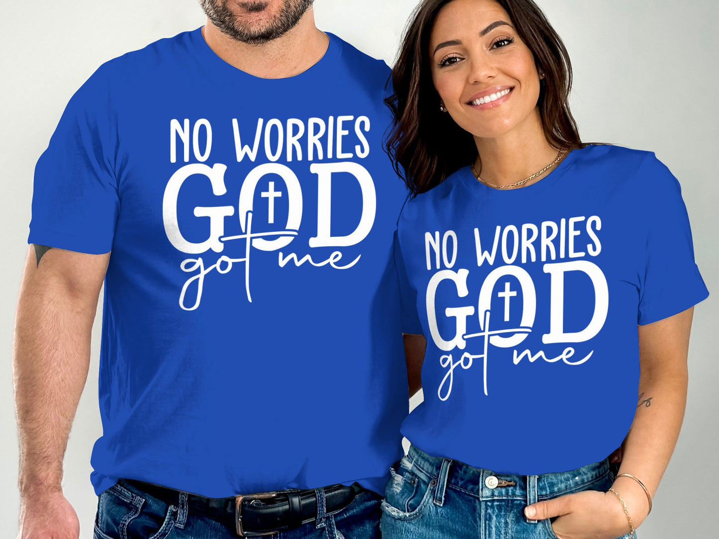 No Worries God Got Me Quote Design T-shirt product