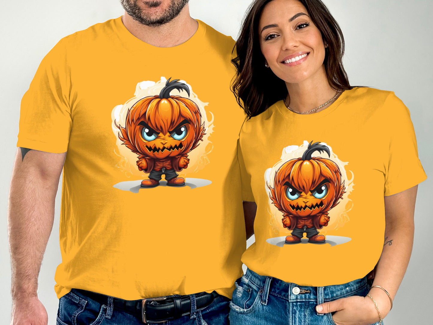 Halloween Pumpkin Monster Graphic Tee product