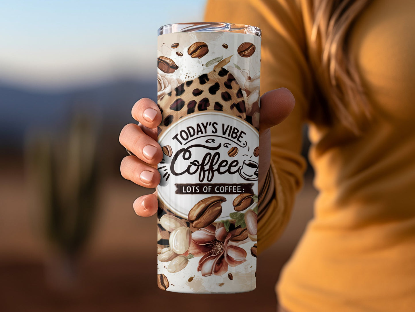 Today's Vibe Coffee Travel Mug Perfect Gift Product