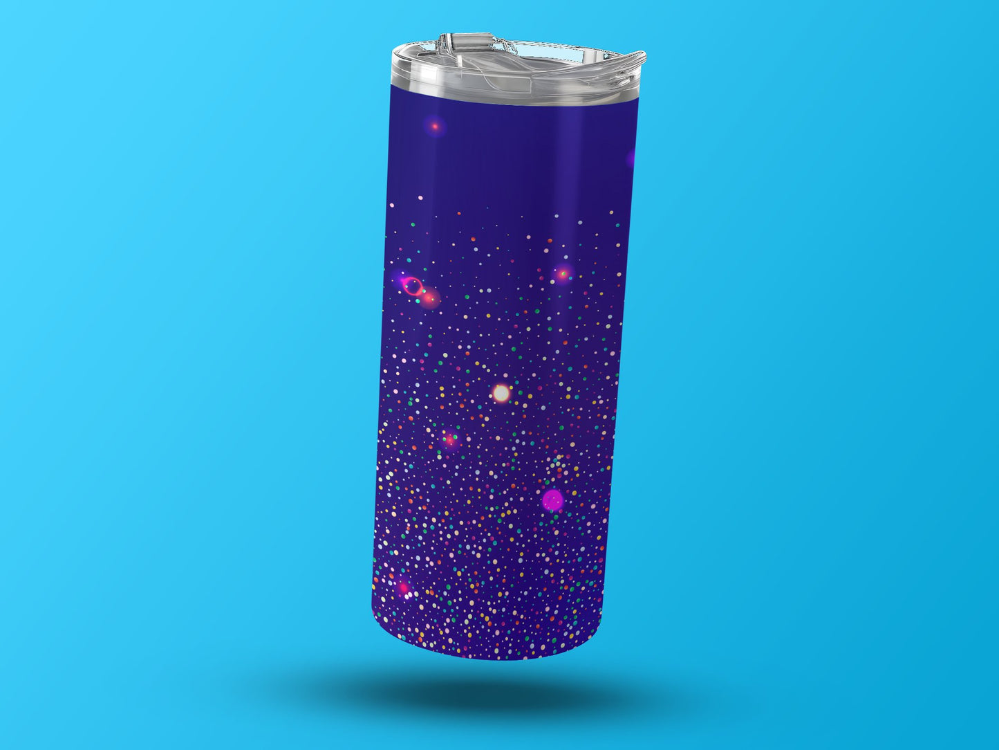 Glittering Galaxy Design Insulated Tumbler product