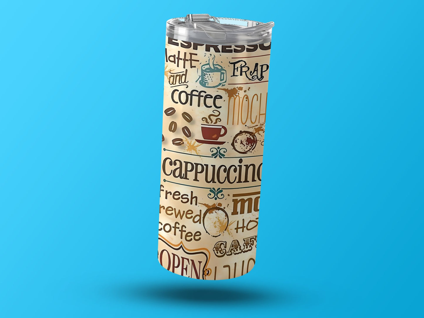 Coffee Lover's Delight Travel Mug Tumbler Product