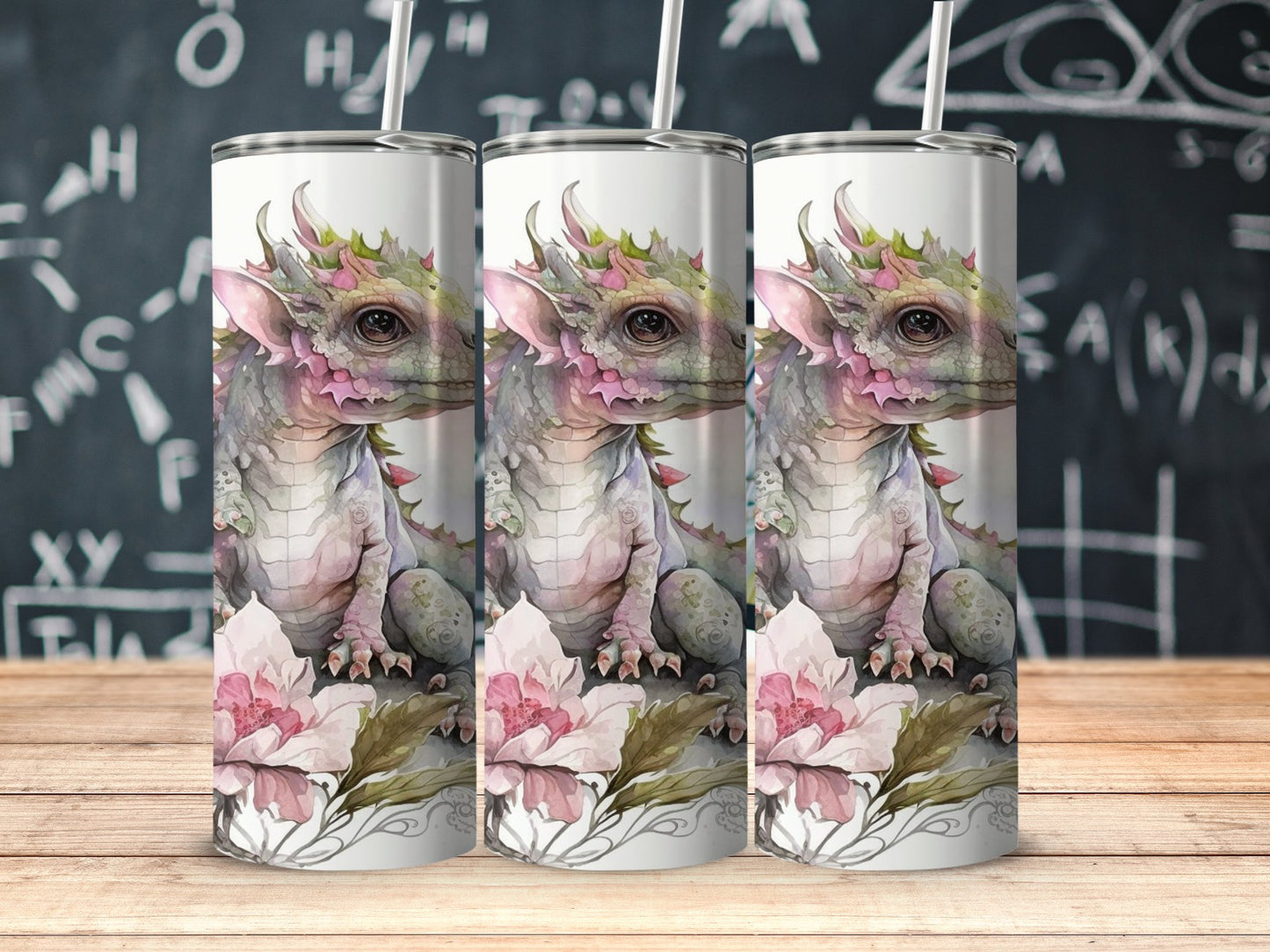 Adorable Dragon Design Sublimated Tumblers product type
