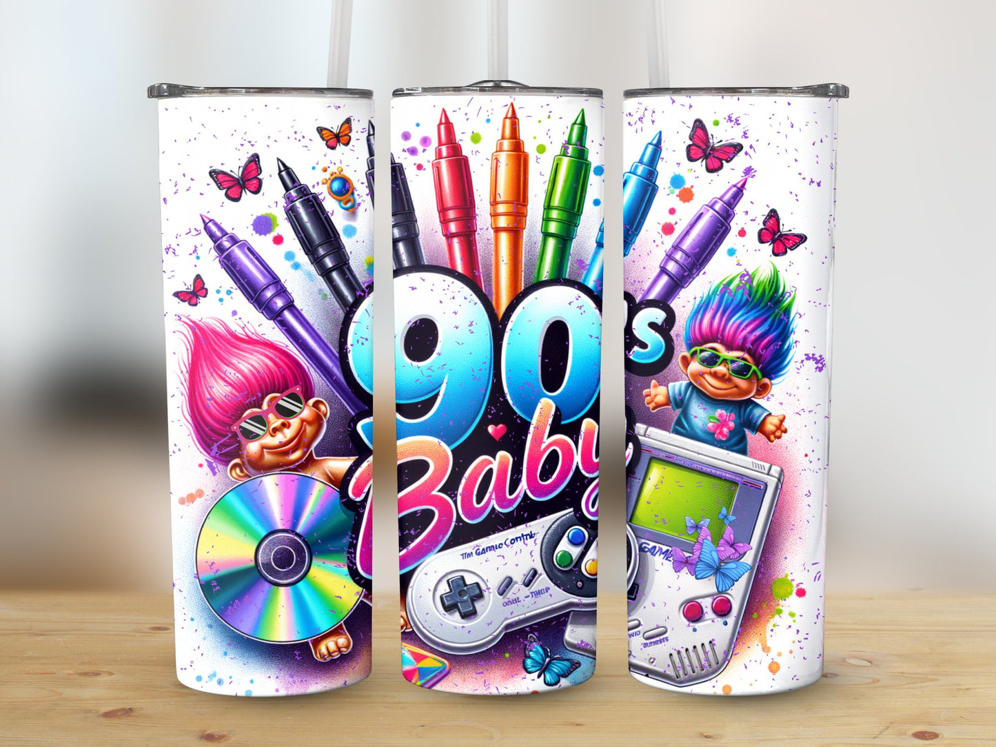 90's Baby (POP Culture Tumbler)