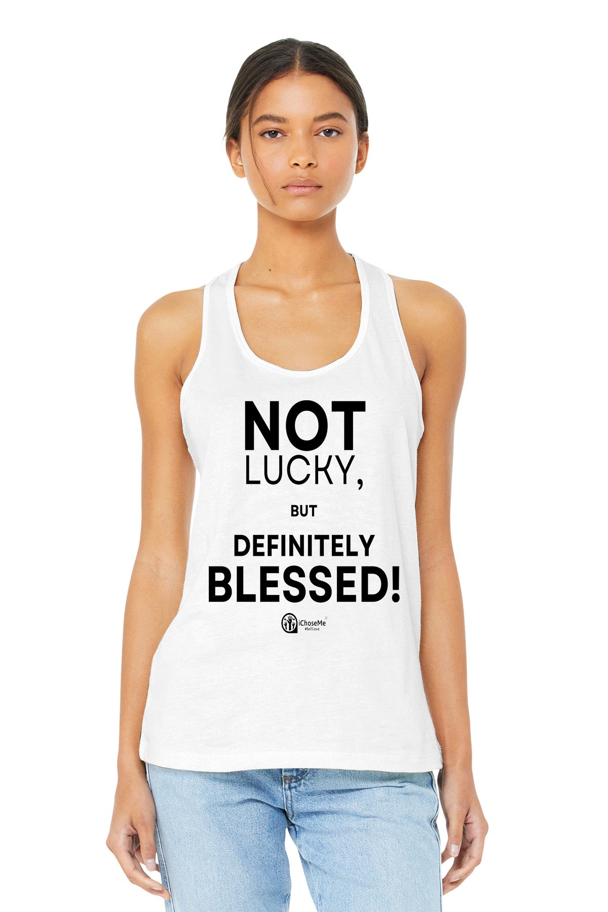 Not Lucky Definitely Blessed