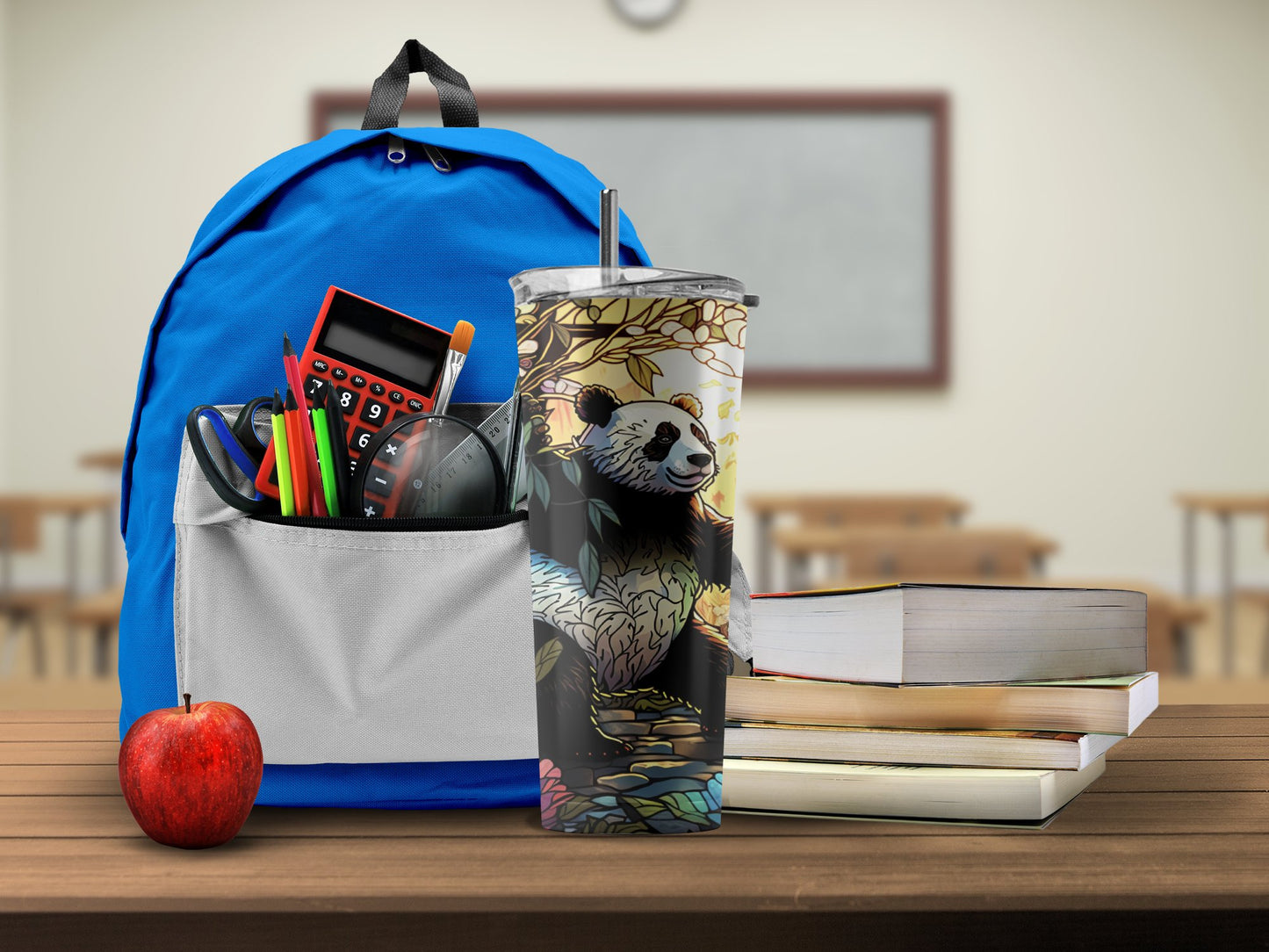 Panda Bear Tumbler for School or Office Drinkware product