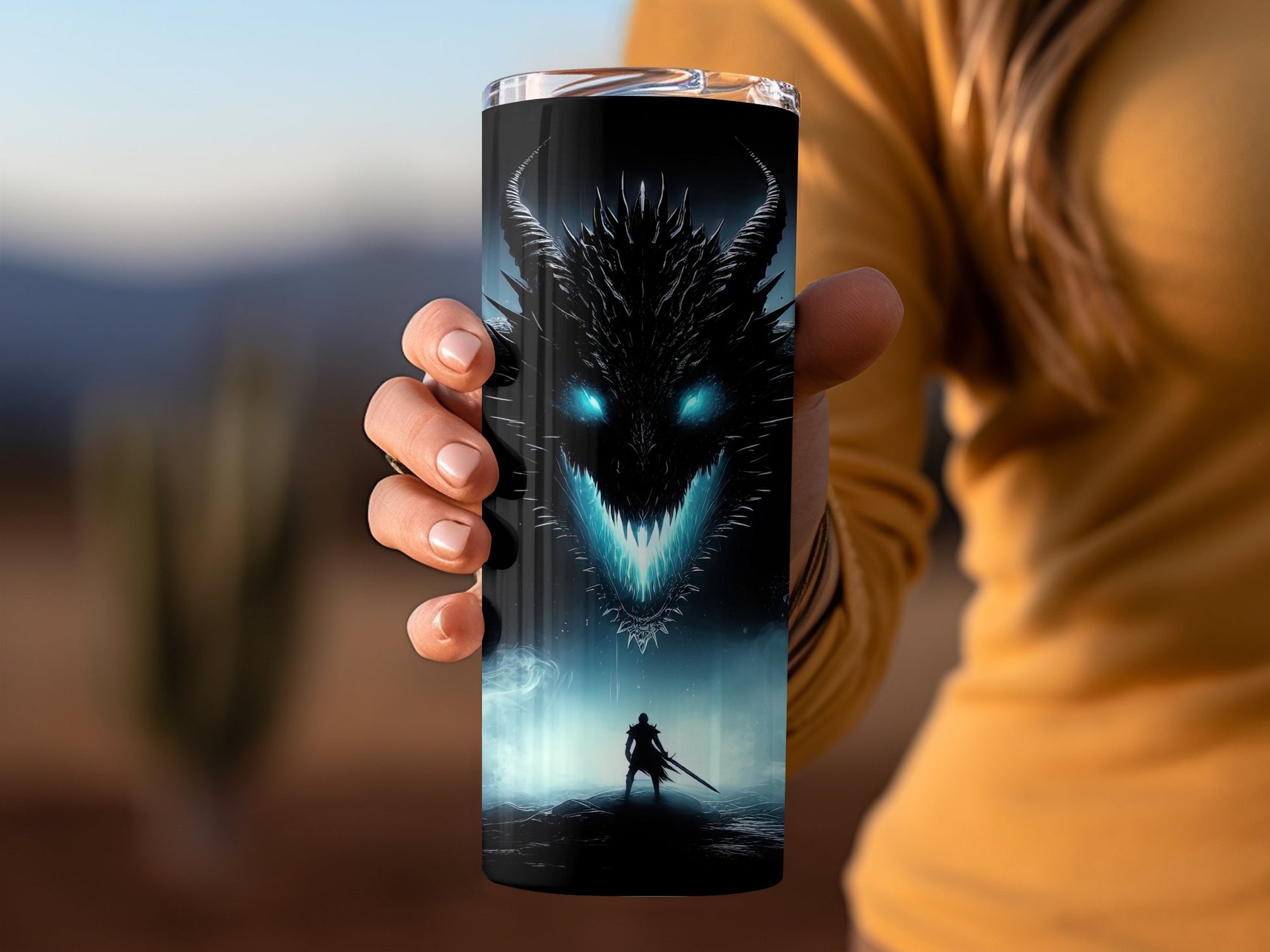 Dragon Artwork Insulated Tumbler Drinkware Product