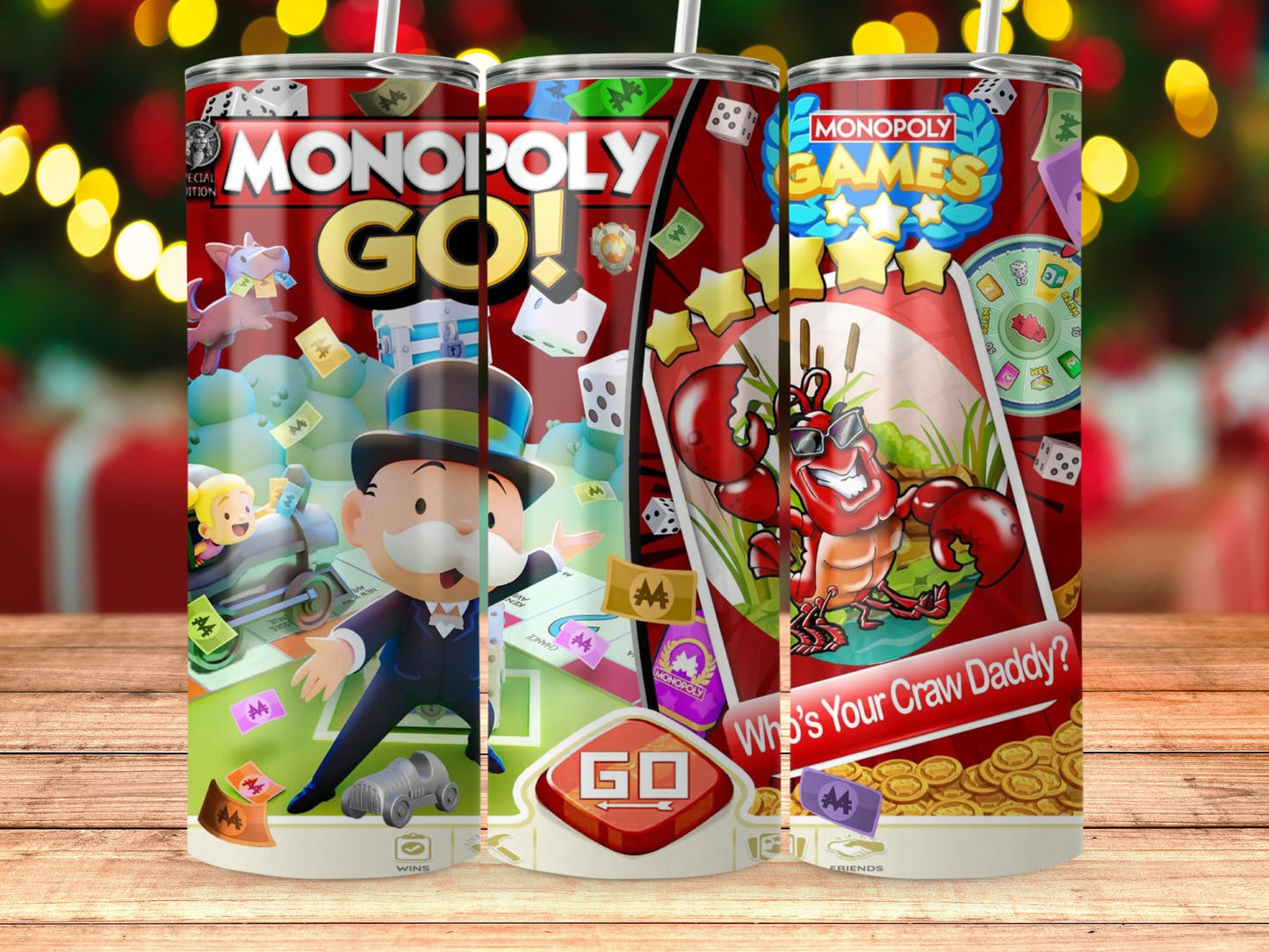 Monopoly GO Games Design Energy Drink Can product