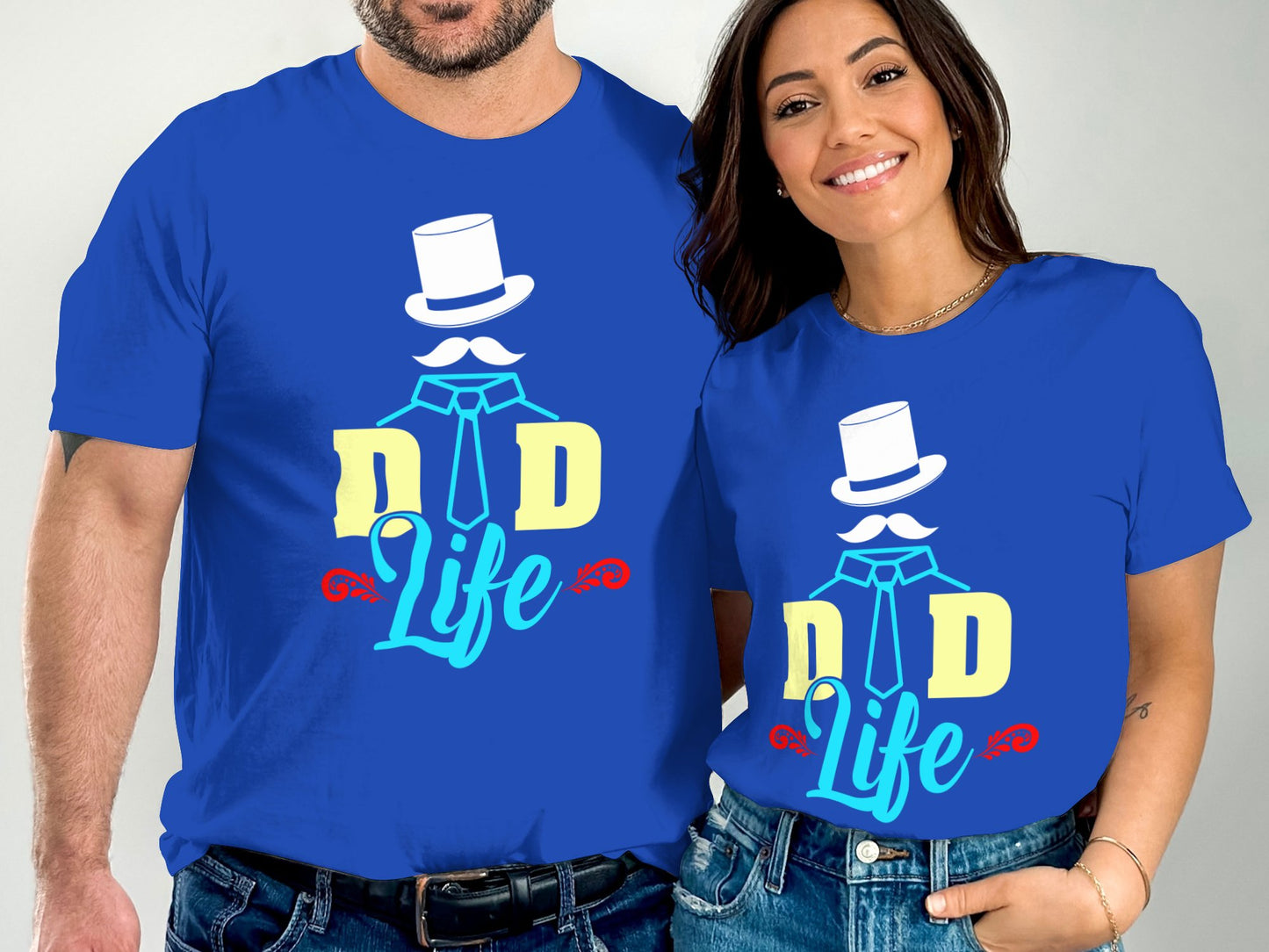 DAD Life Cool Graphic Print T-Shirt Fashion Product