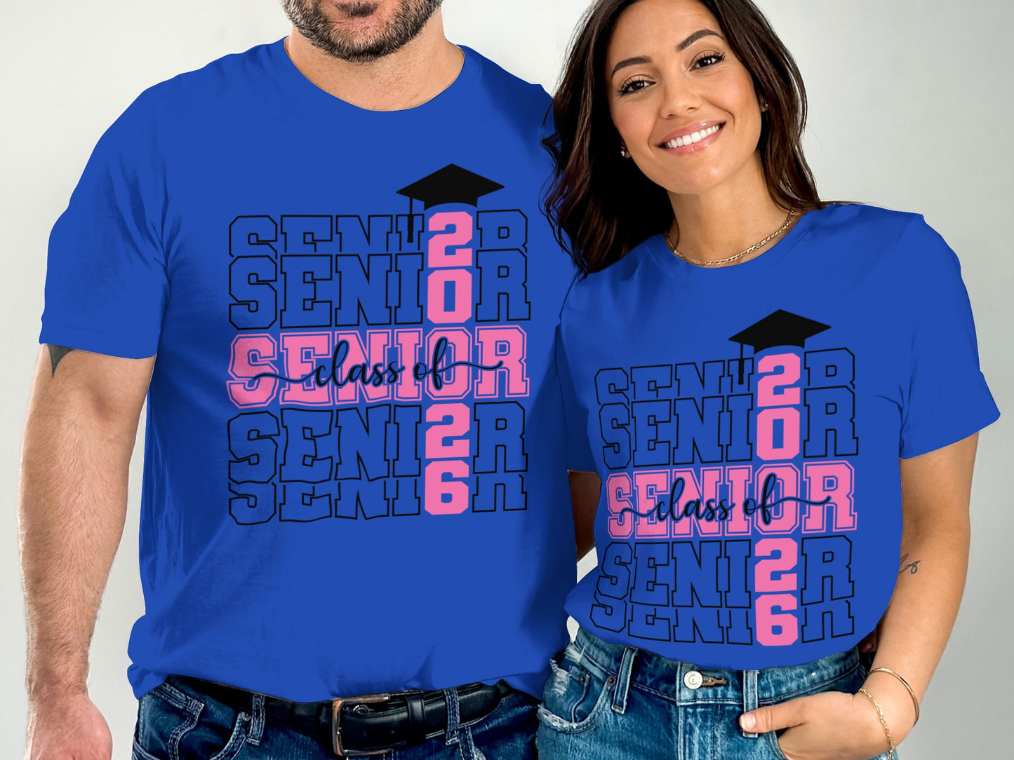 Senior Class 2026 Graphic T-shirt Matching Product