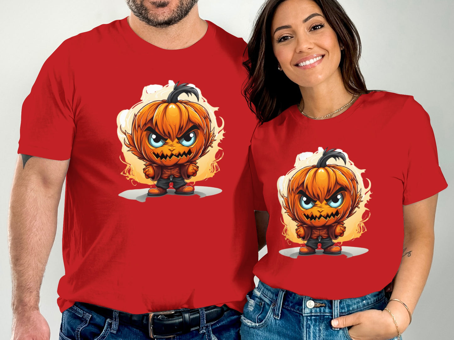 Halloween Pumpkin Character Graphic Shirt product type