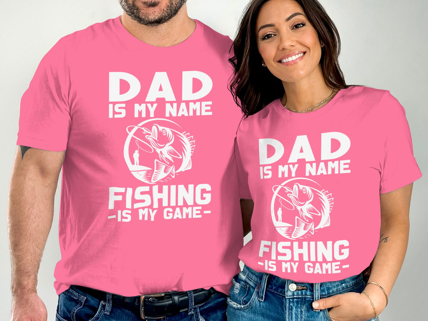 Dad Is My Name Fishing Is My Game T-shirt product
