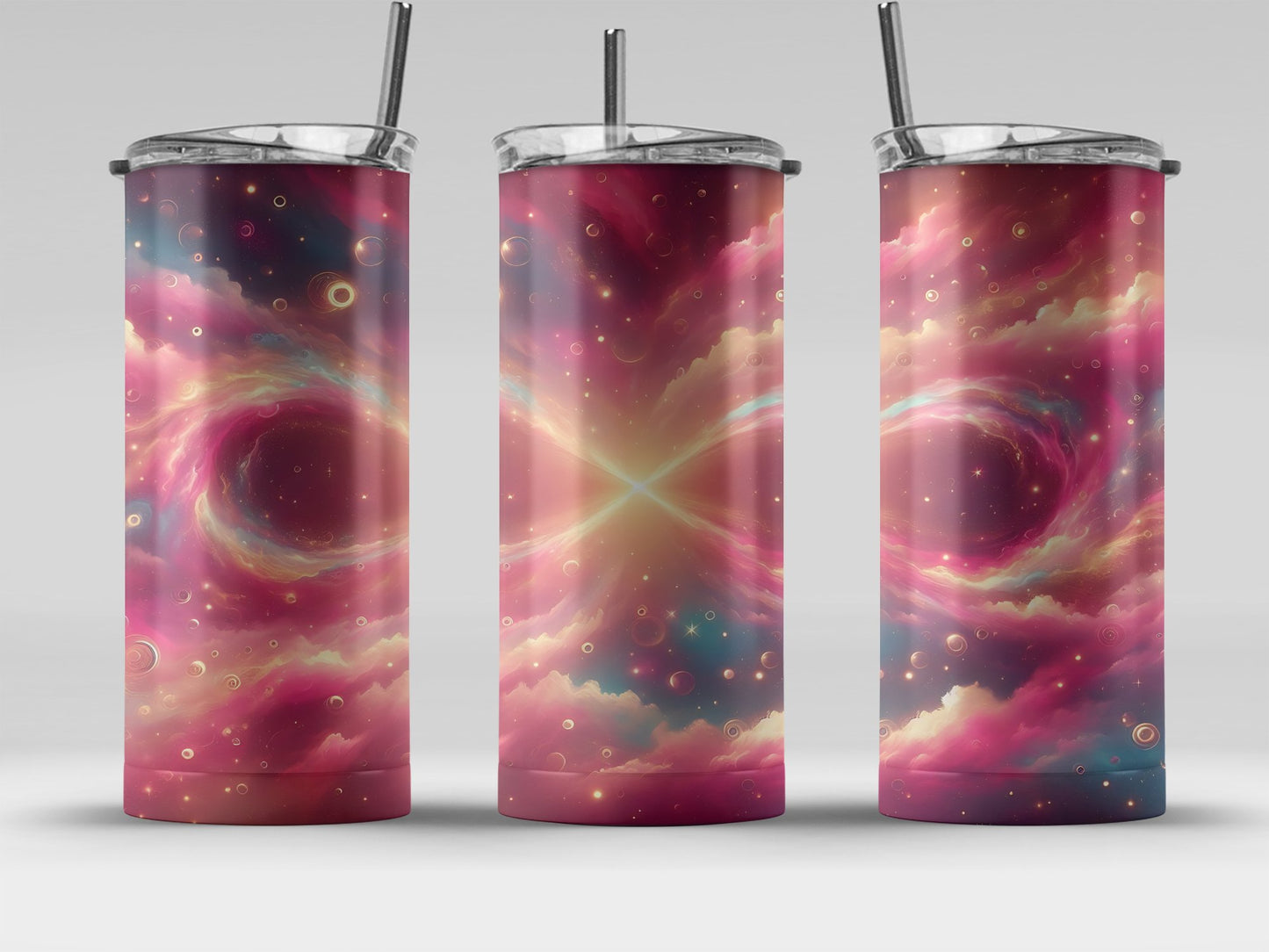 Celestial Swirl Galaxy Design Tumbler product