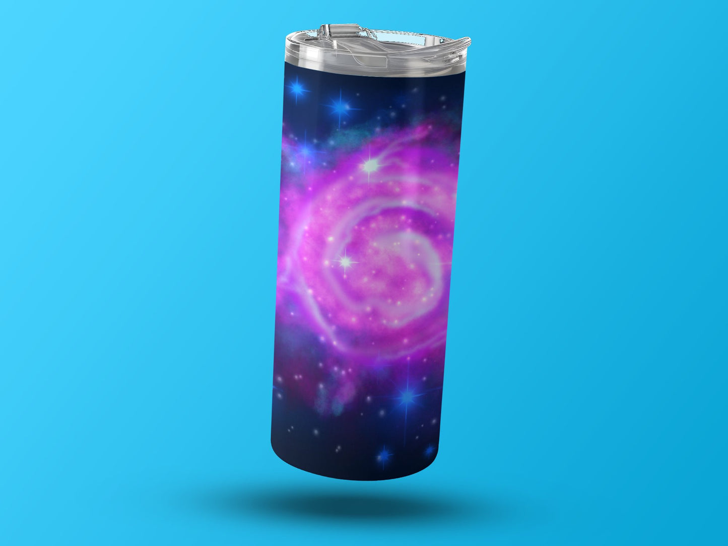 Stunning Spiral Galaxy Print Travel Tumbler product