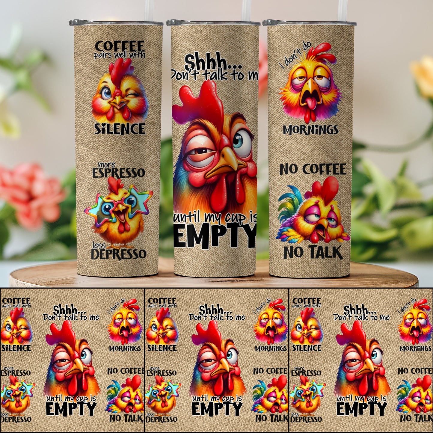 Quirky Shhh Don't Talk To Me Morning Product