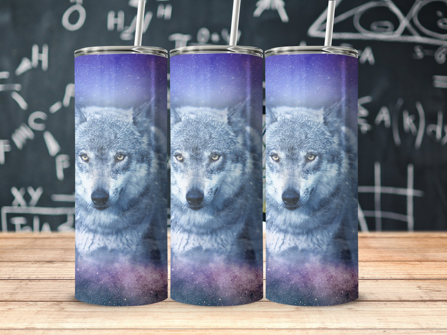 Stunning Wolf Design Travel Tumbler Great Gift Product Type