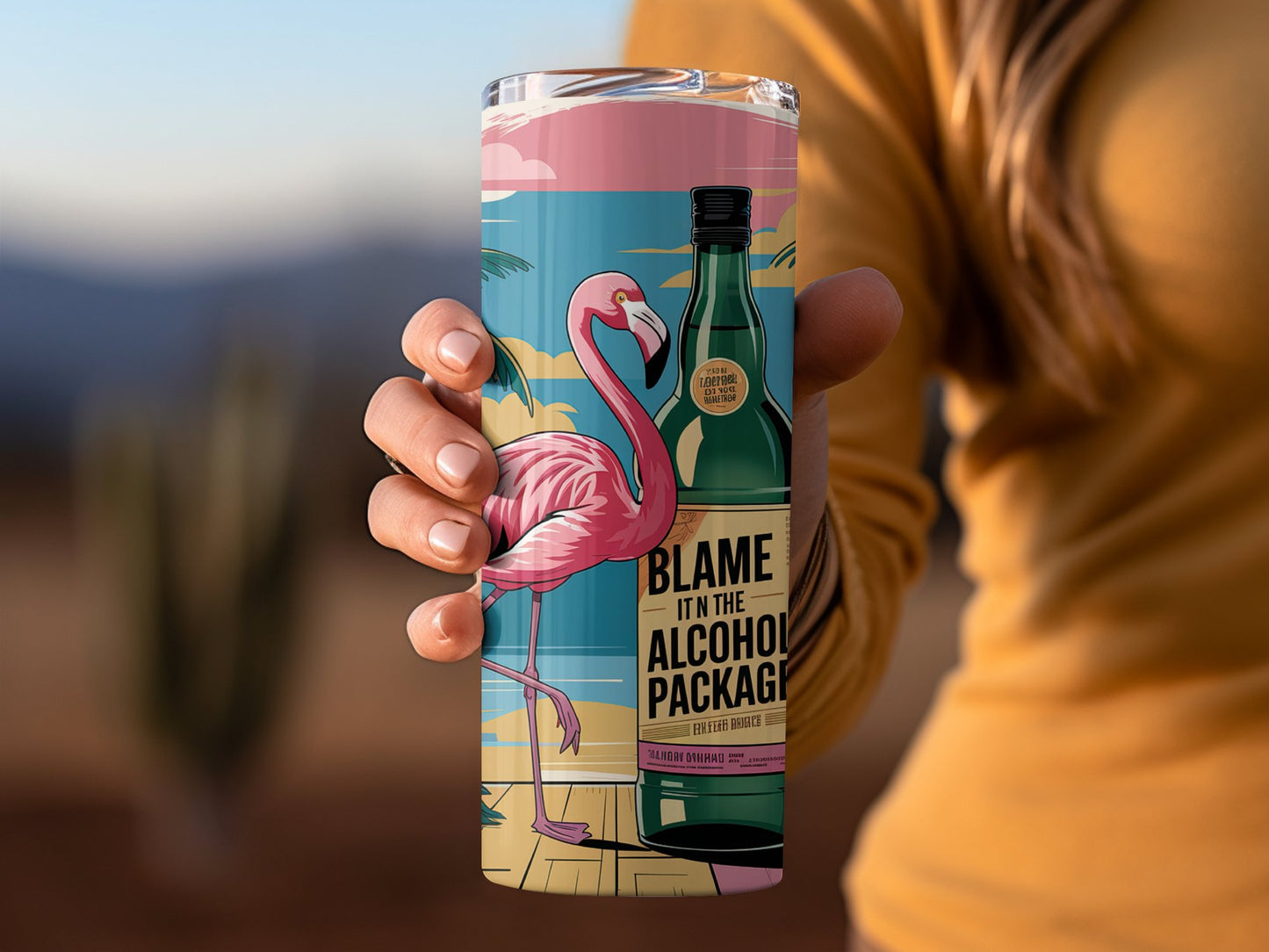 Blame it in The Alcohol Package Drinkware product