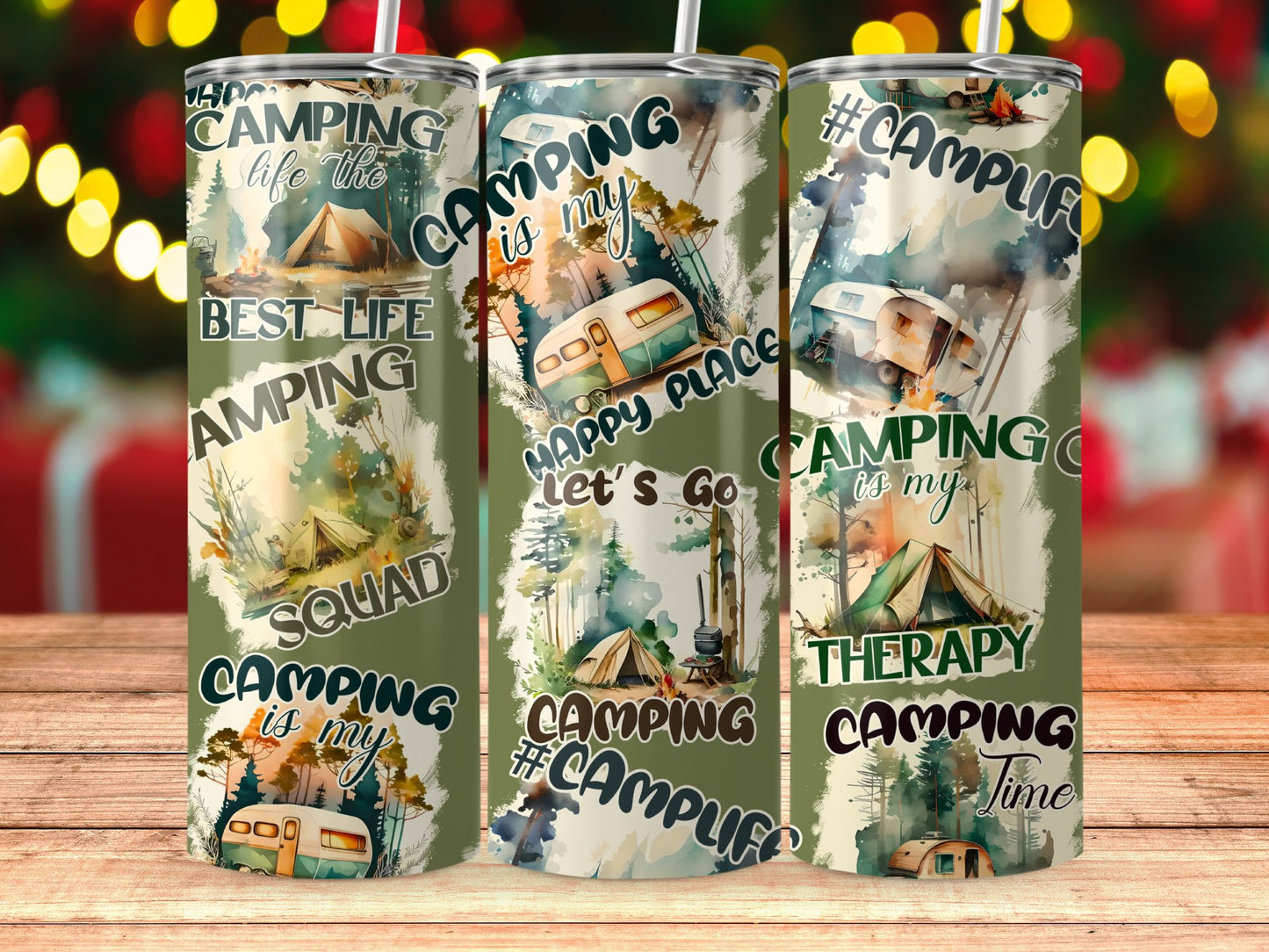 Camping Life Best Therapy Happy Place product type