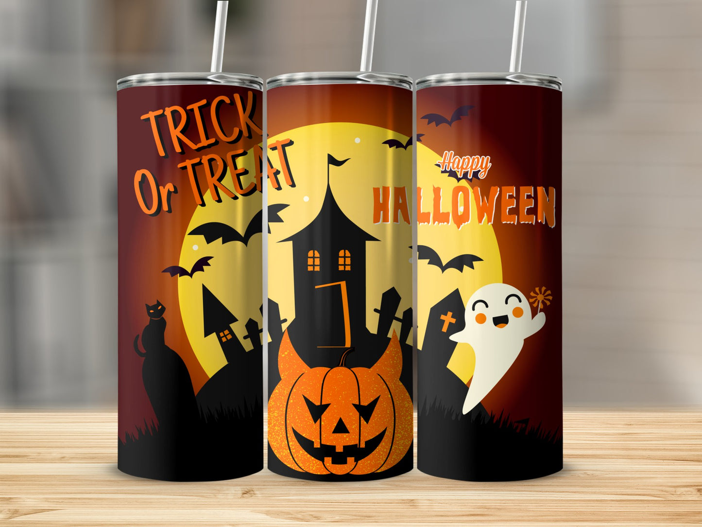 Trick or Treat Halloween (Halloween Tumblers)
