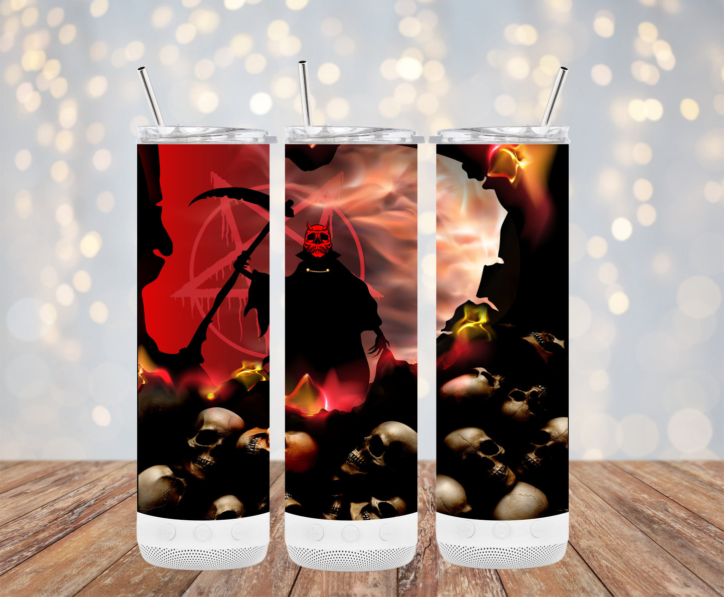 Devil Grim Reaper (Halloween Tumblers)