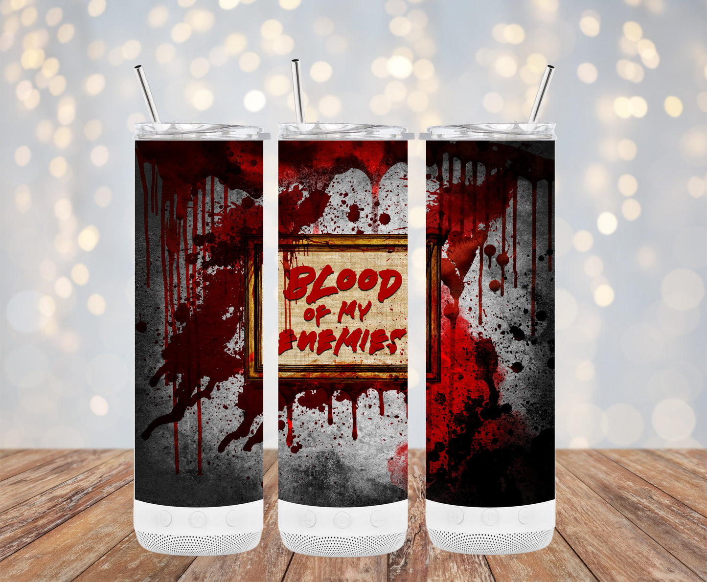 Blood of My Enemies (Halloween Tumblers)
