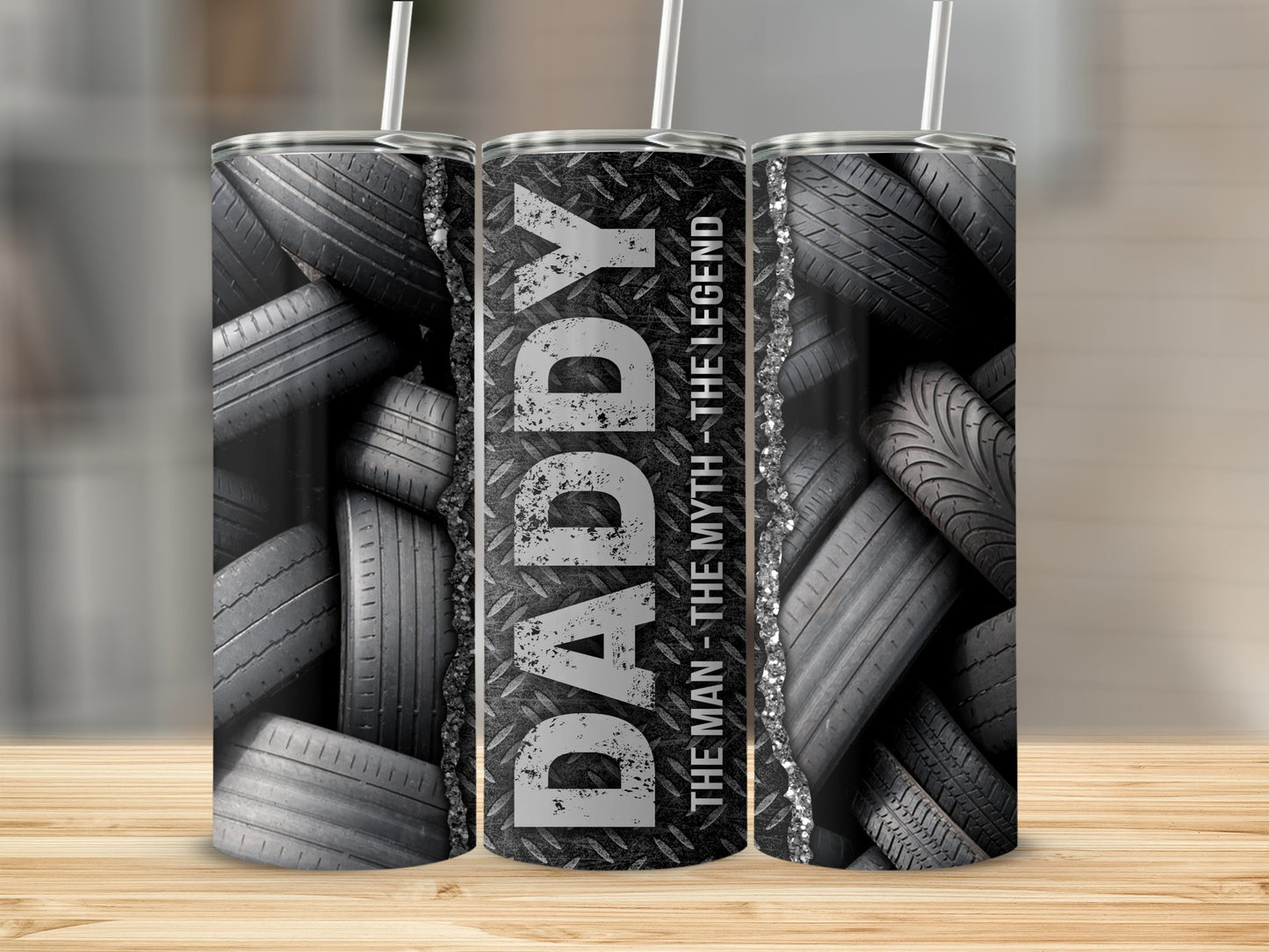 Tire Daddy The Man The Myth The Legend 91059 Tumbler