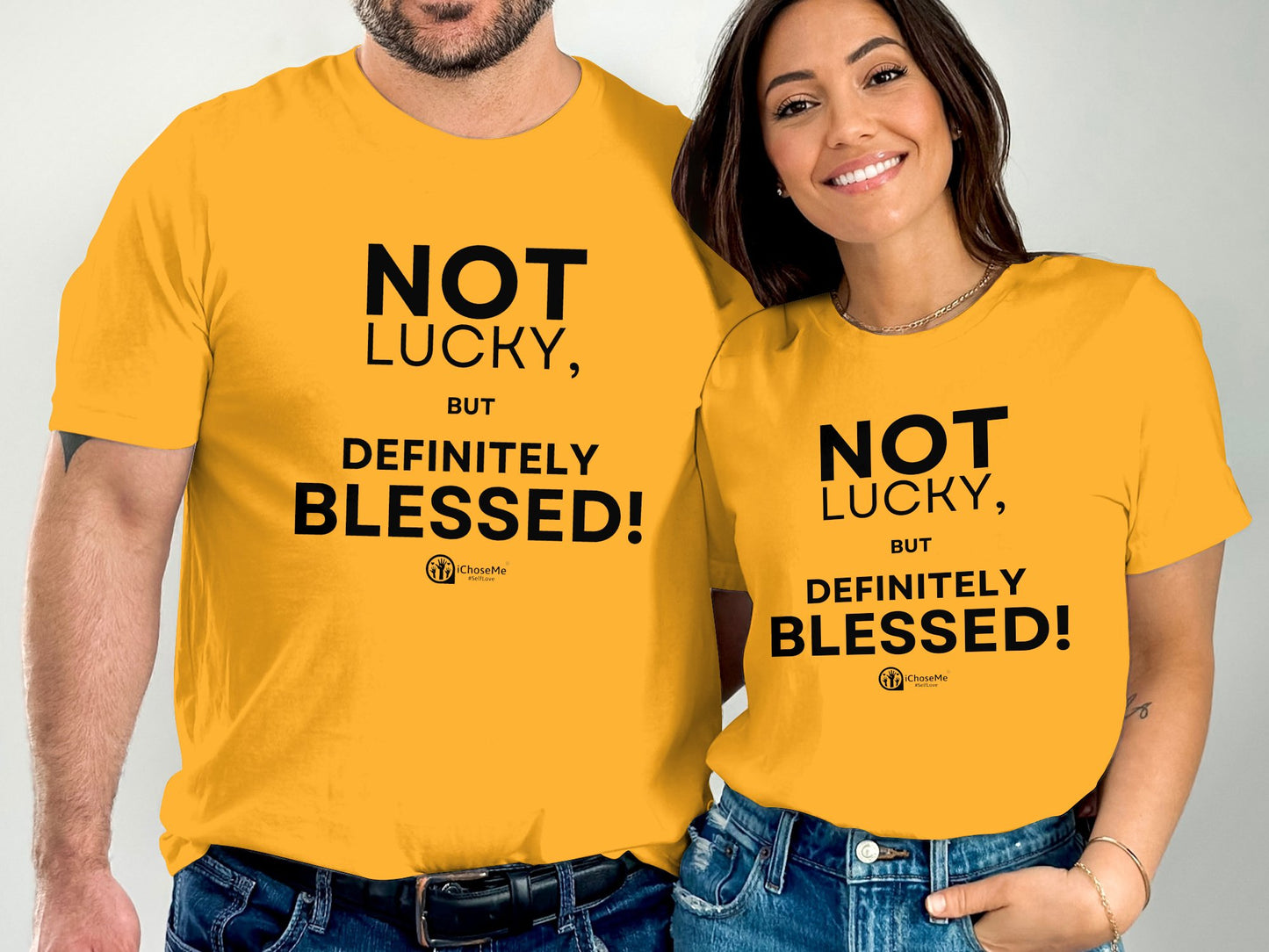 Not Lucky Definitely Blessed