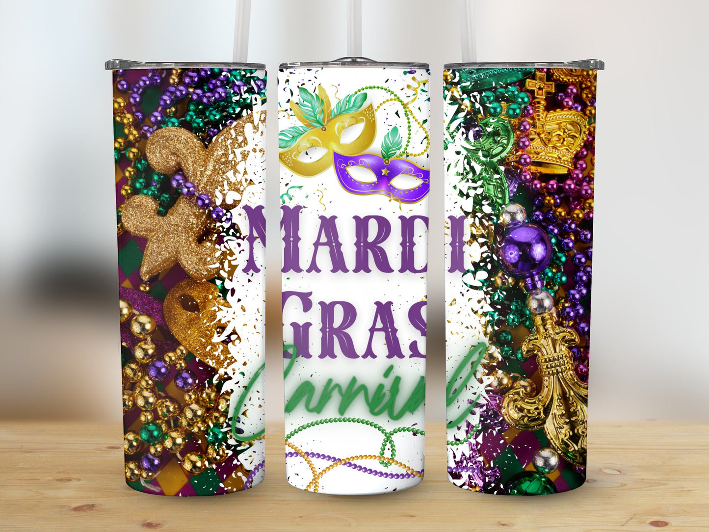 Mardi Gras Carnival (Mardi Gras Tumbler)