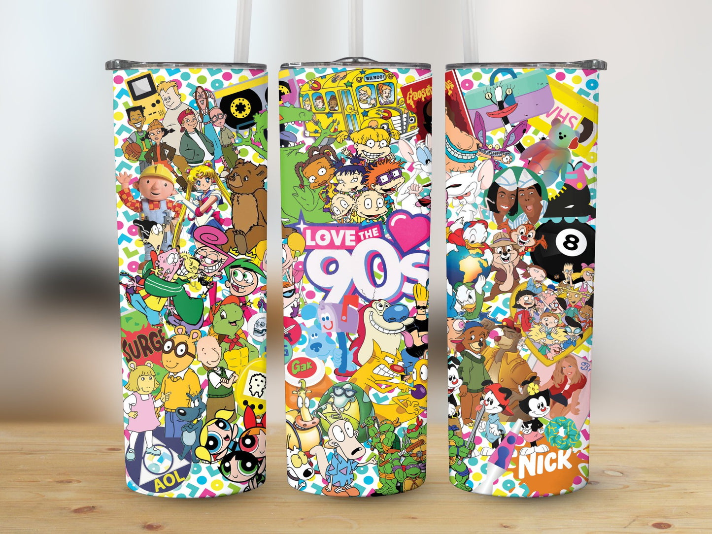 Love the 90's Tumbler