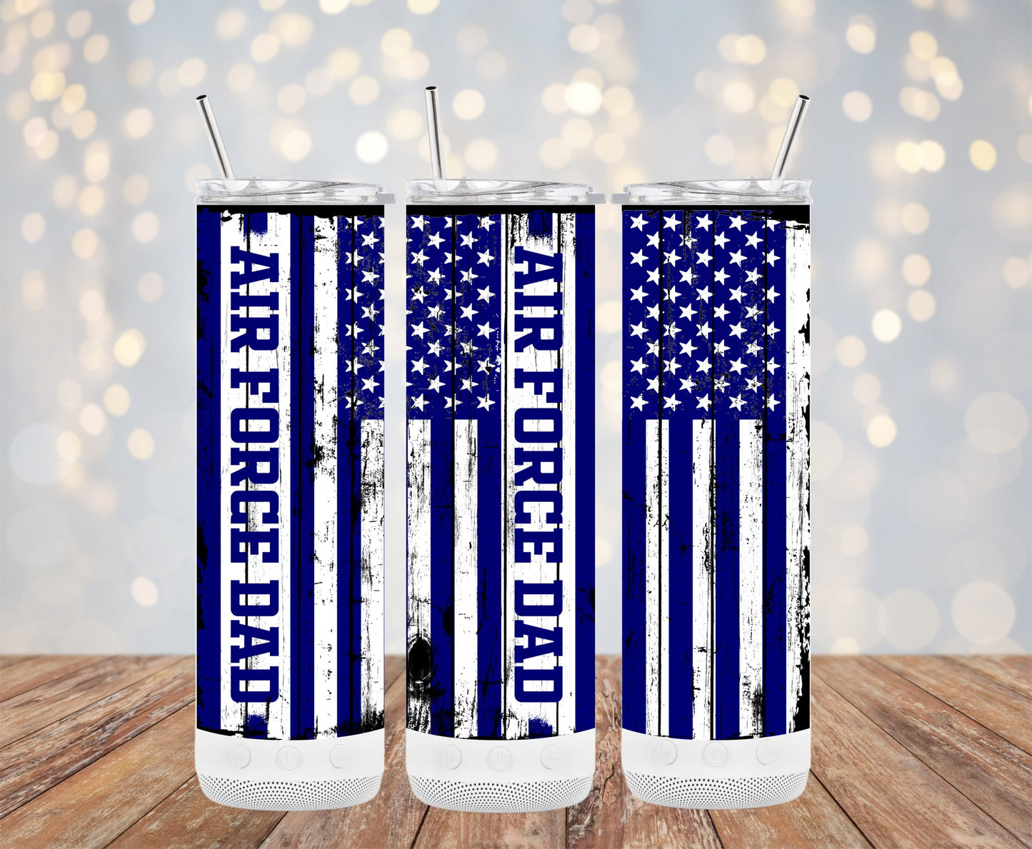 Air Force Dad Tumbler