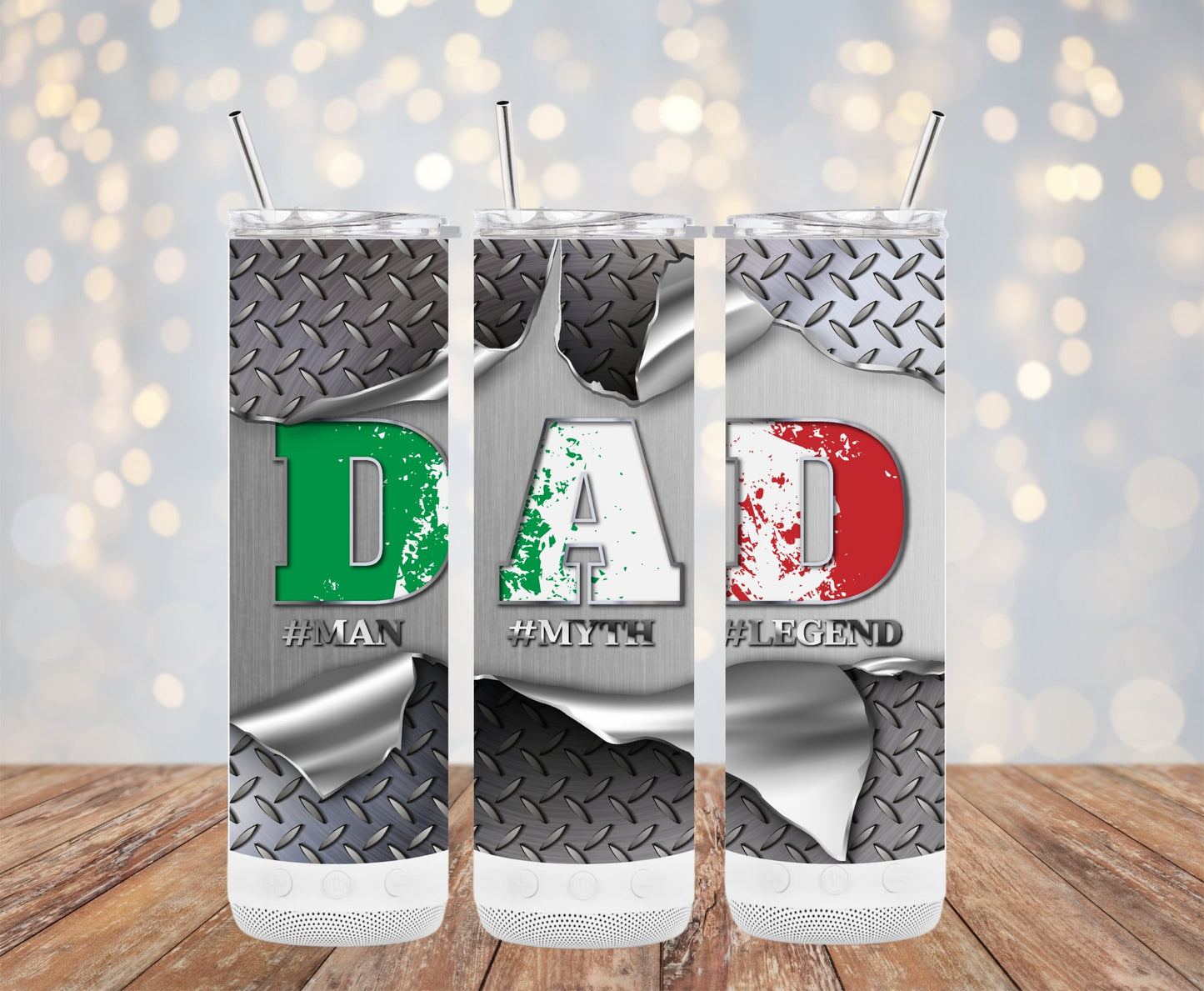 Busting out Dad Tumbler