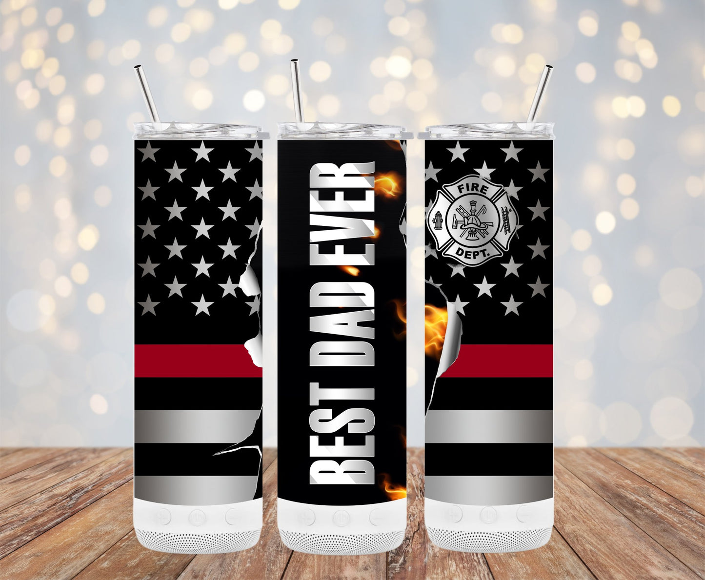 Firefighter Best Dad Ever 90947 Tumbler