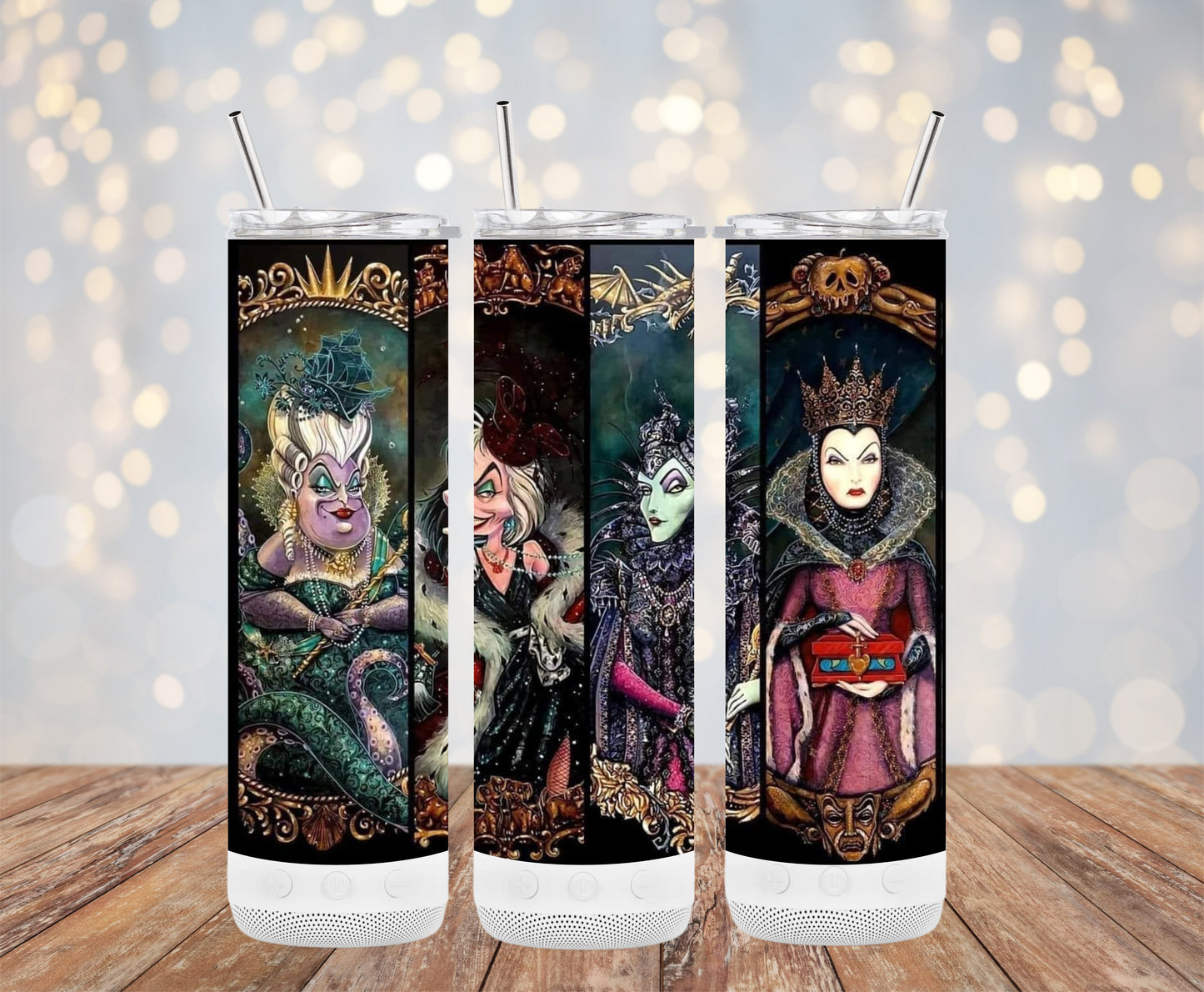 Gothic Villains High Quality Artwork Tumblers