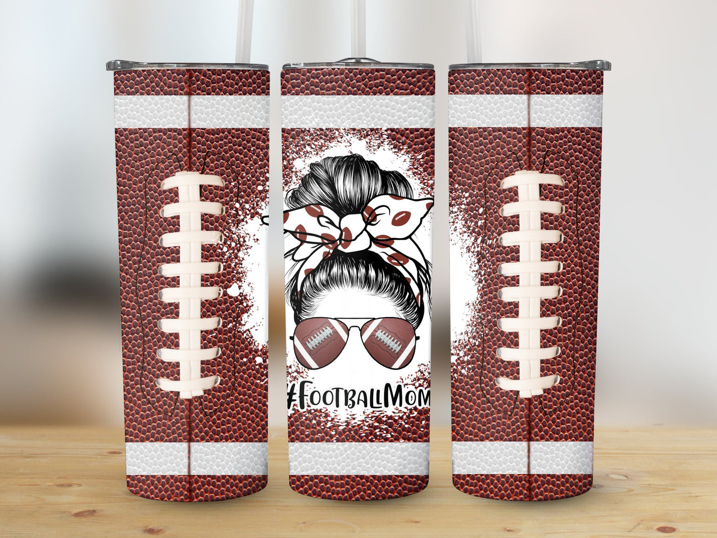 #Footballmom Tumbler (football Mom)